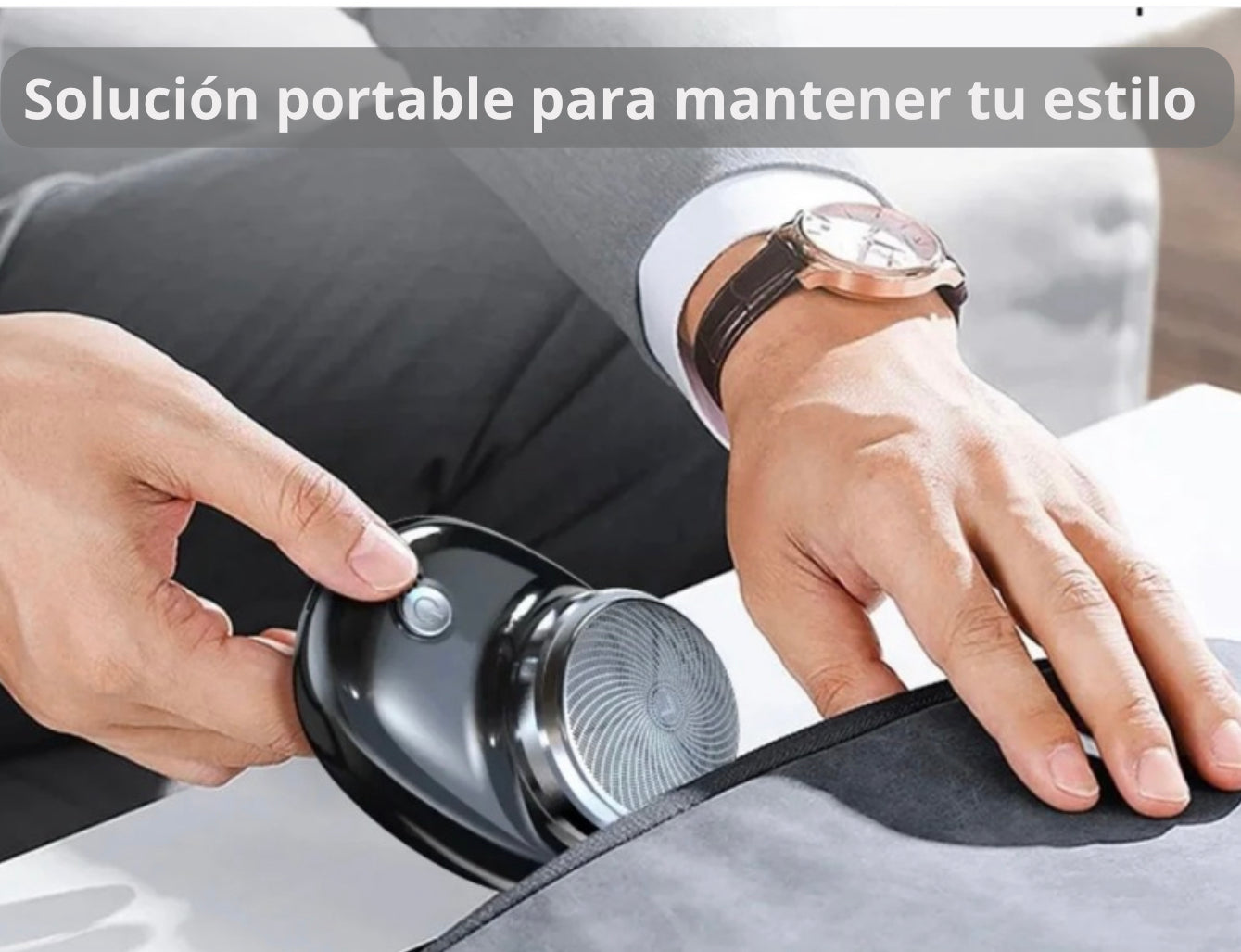 Mini Máquina de Afeitar Portátil y Recargable!